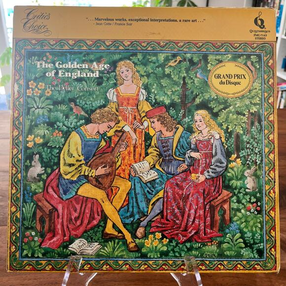 The Deller Consort The Golden Age of England Vinyl LP 1979 Quintessence PMC7143 - Picture 2 of 7